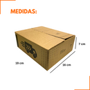 Caixa de Papelão Kraft 19x16x7