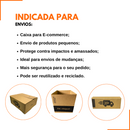 Caixa de Papelão Kraft 19x16x7