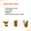 Caixa de Papelão Kraft 50x50x90