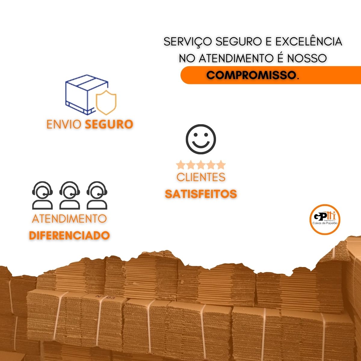 Caixa de Papelão montável 14x10x4