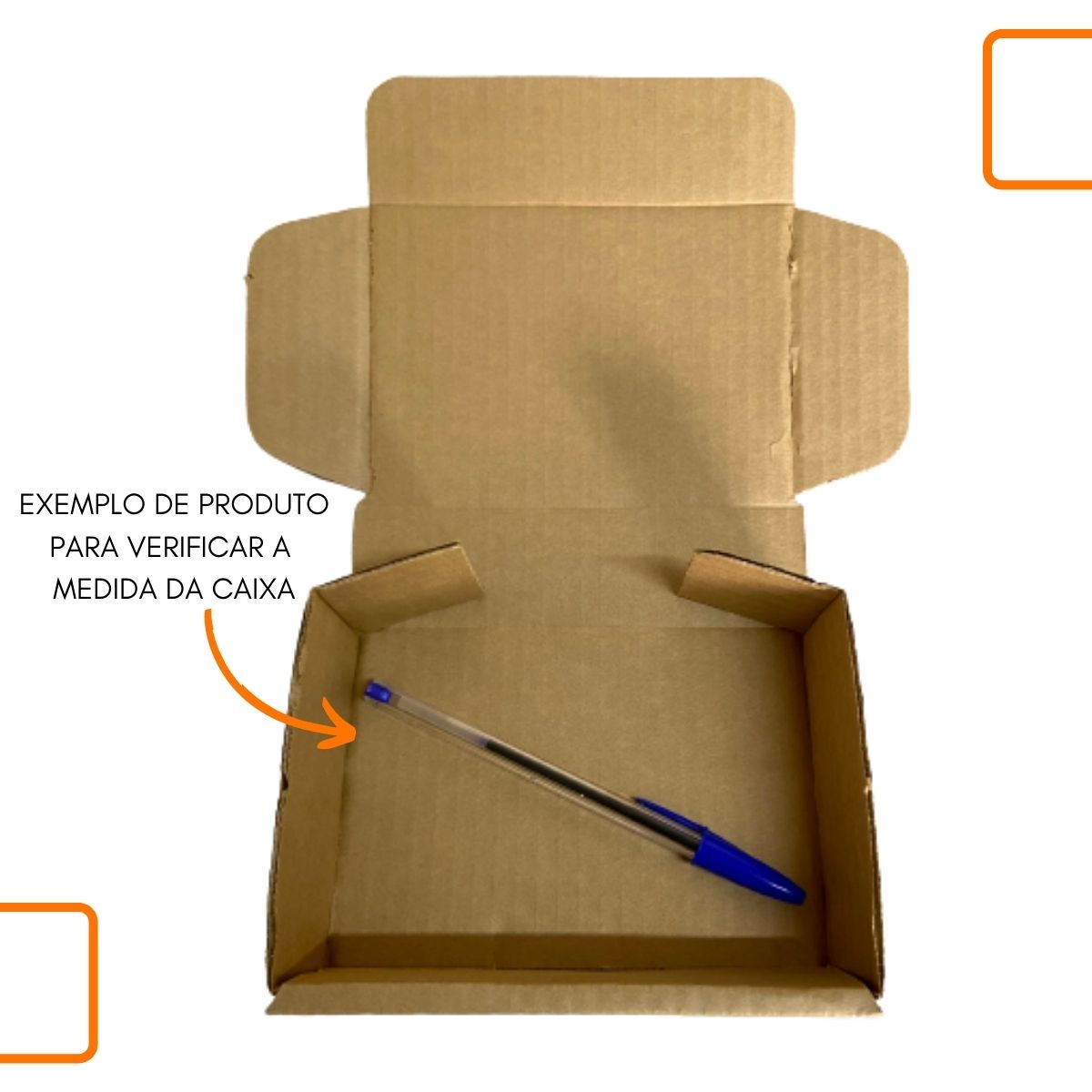 Caixa de Papelão montável 14x10x4