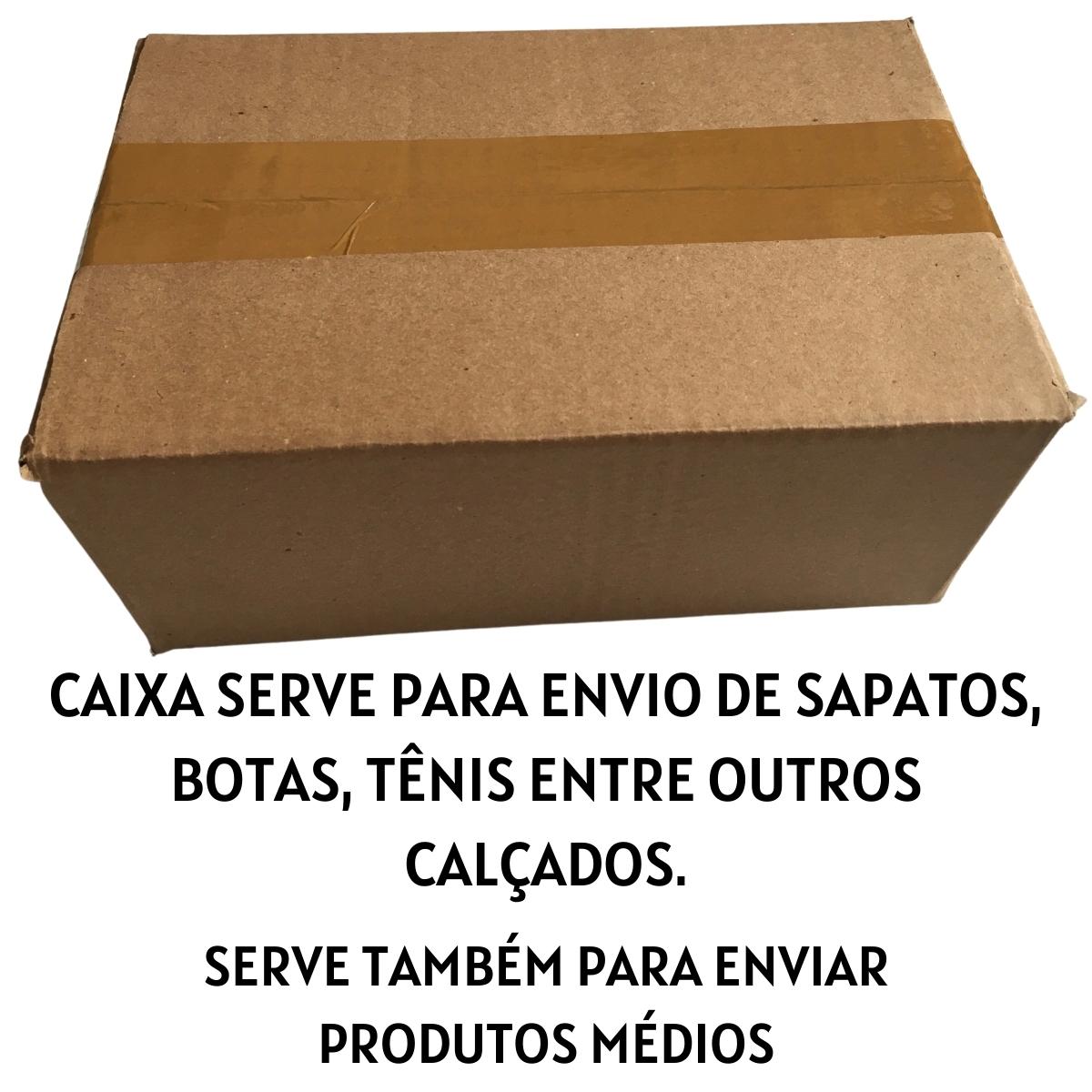 Caixa de Papelão SemiKraft  28x21x12