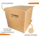 Caixa de Papelão SemiKraft  20x20x20